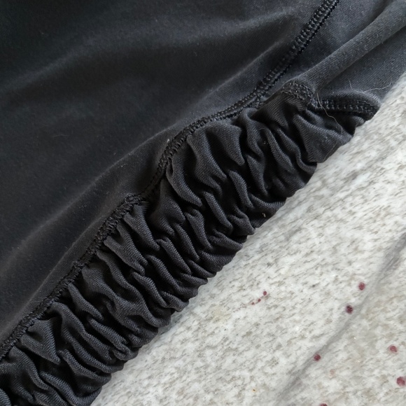 Stay the Path Womens Black Leggings with Rushed Sides - Size M - Picture 5 of 5